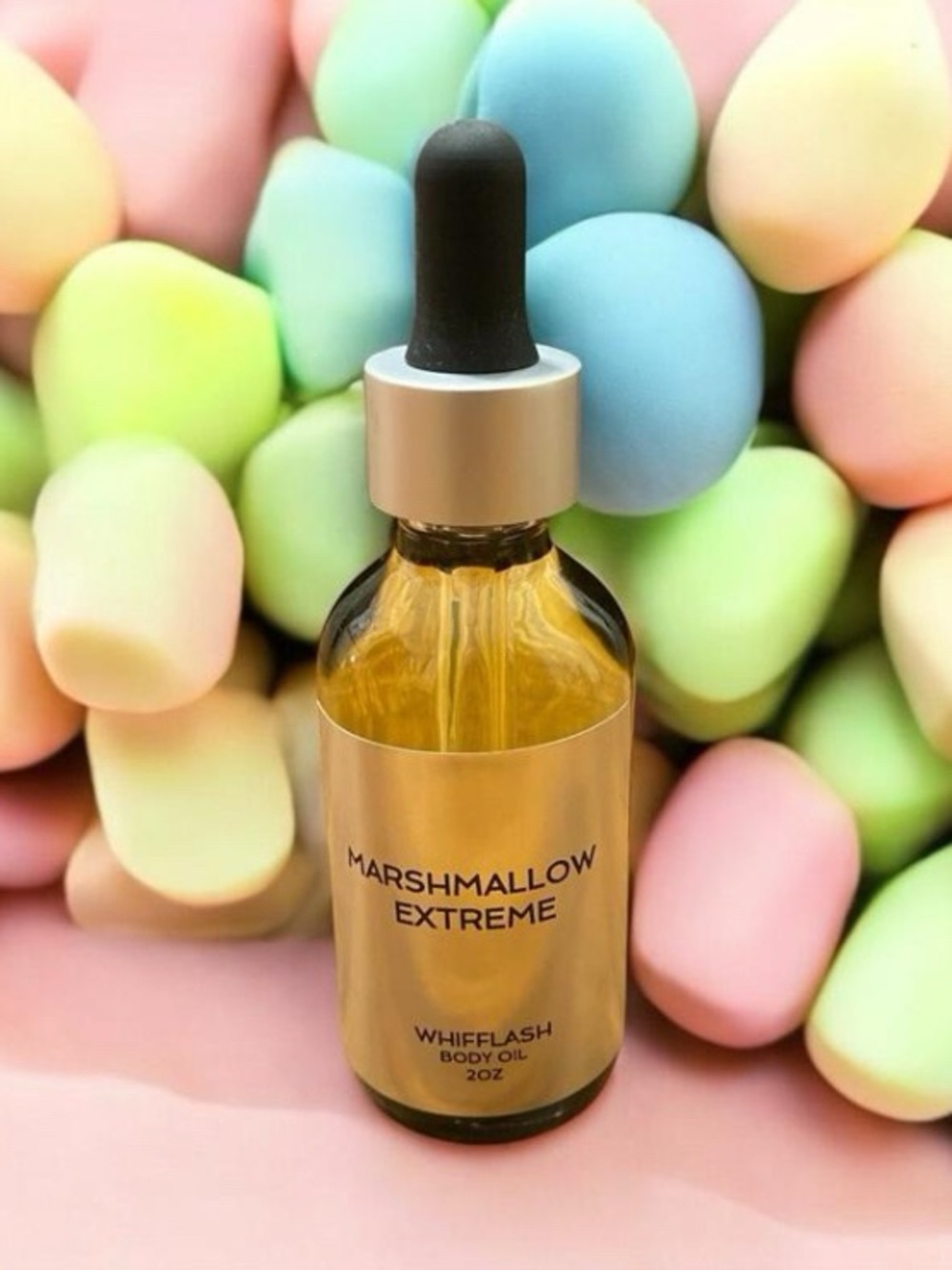 Marshmallow Extreme Body Oil Jojoba Oil Coconut Oil Vitamin E